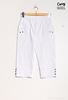 Picture of CURVY GIRL STRETCH THREE QUARTER CAPRI ELASTICATED WAIST